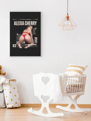 Your Ultimate Indulgence – Alexia Cherry Quote Canvas 🍓