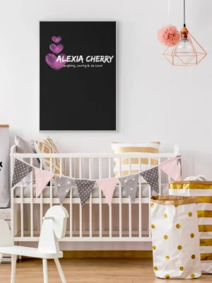 Laughing, Loving & da Loud – Canvas by Alexia Cherry 🎉