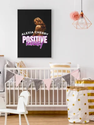 Positive Energy Pop – Alexia Cherry Canvas 🌞